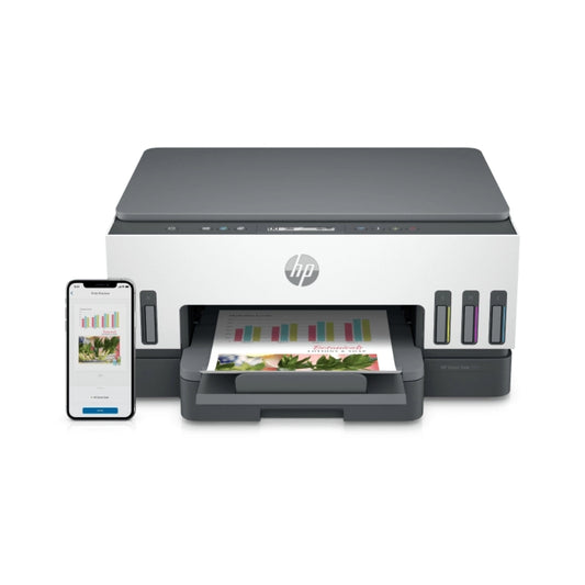 HP Smart Tank 720 All-in-One Printer – Print, Scan, Copy, Wireless, Automatic Two-Sided Printing – 6UU46A