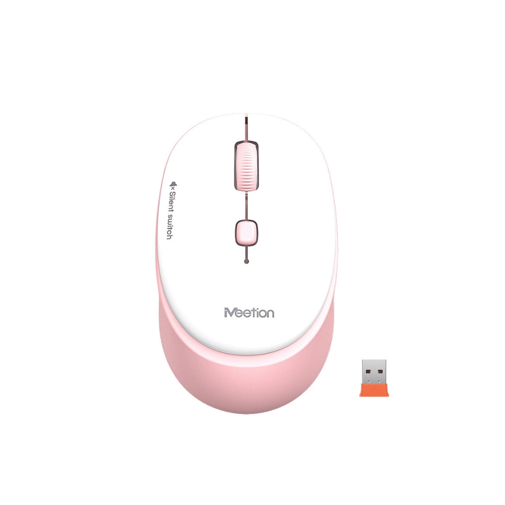 Meetion R571 2.4GHz Wireless Silent Office Mouse – Optical Sensor, Available in Multiple Colors