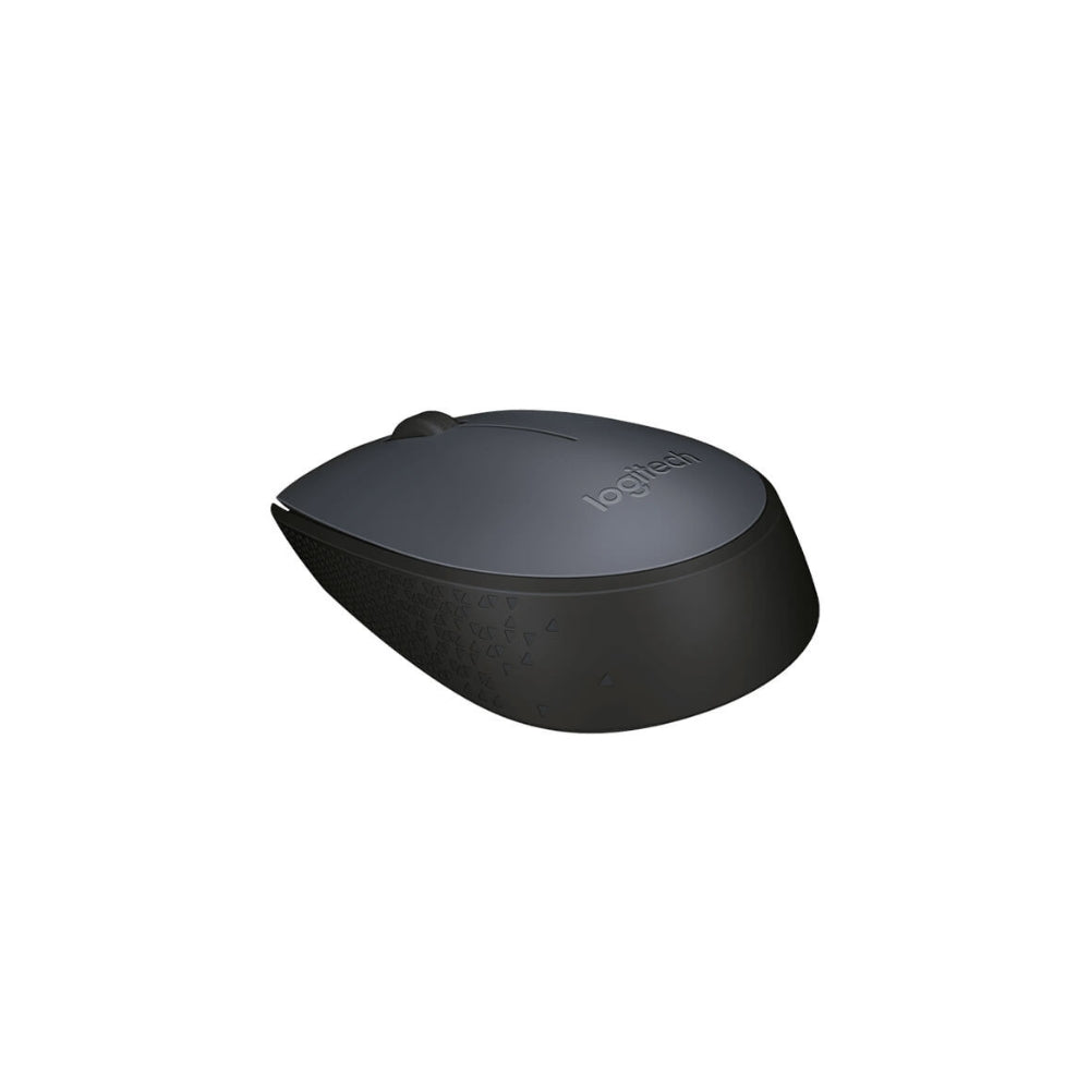 Logitech M170 Wireless Mouse – 2.4GHz, USB Nano Receiver, Optical Tracking, Black