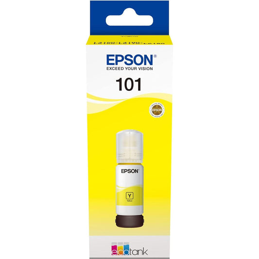 Epson 101 EcoTank Genuine Original Ink Bottle – Yellow – 70 ml