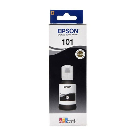 Epson 101 EcoTank Genuine Original Ink Bottle – Black – 127 ml