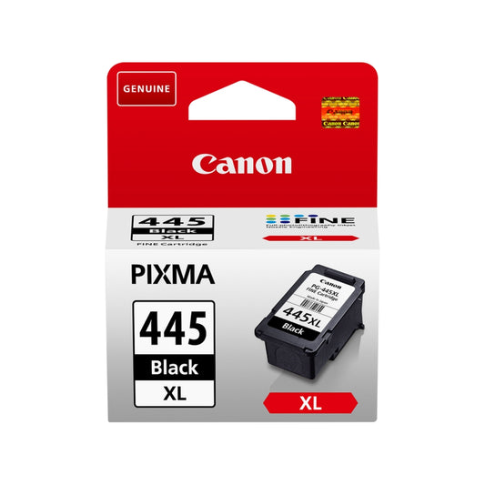 Canon PG-445XL Genuine High Yield Black FINE Ink Cartridge – 15 ml, Up to 400 Pages