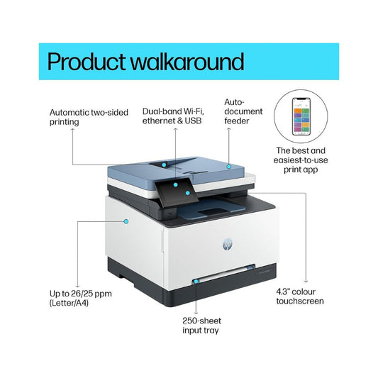 HP Color LaserJet Pro MFP 3303sdw Multifunction Color Printer – 499M6A