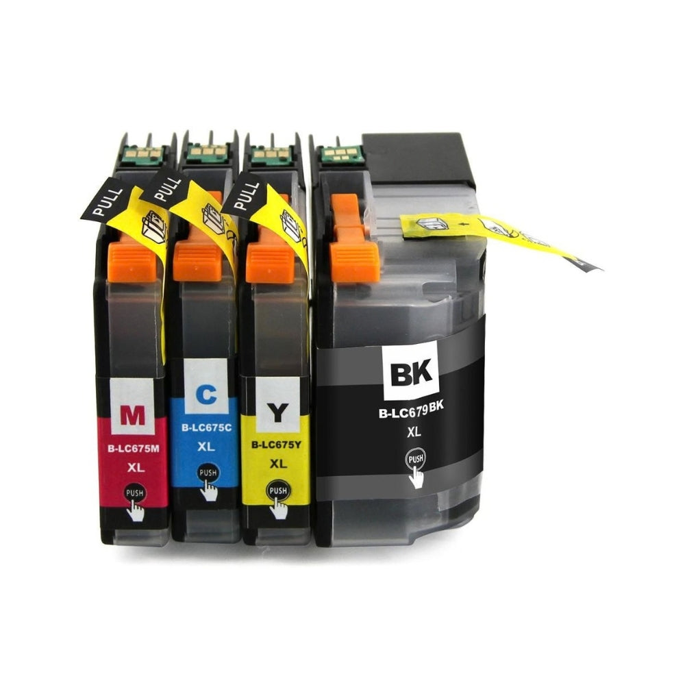 Brother LC679 / LC675 Compatible Ink Cartridge – Black – High Yield