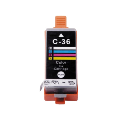 Canon CL-36 Compatible Tri-Colour Ink Cartridge – Replacement Ink Cartridge for Canon PIXMA and MAXIFY Printers