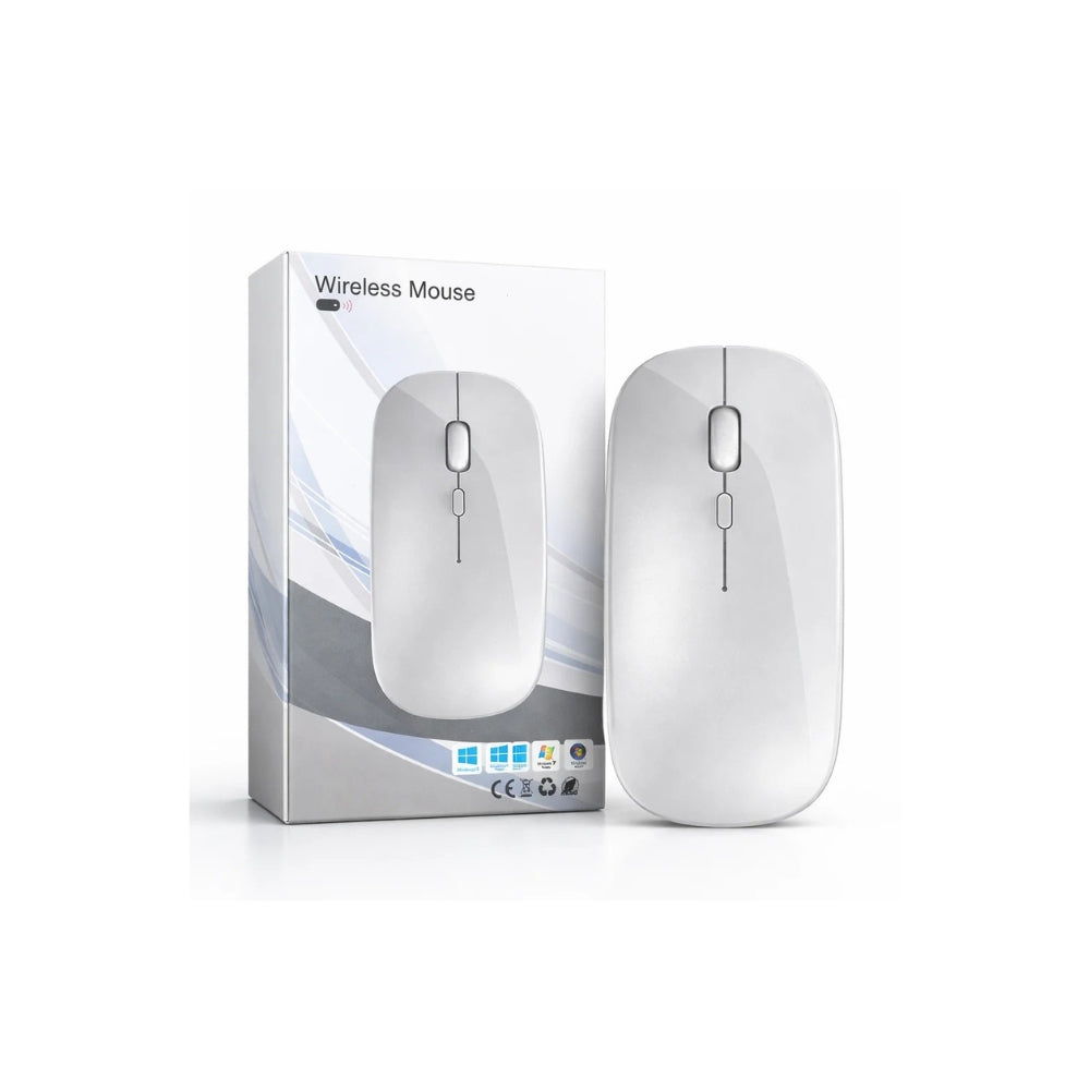 Jertech Cordless Slim Portable Optical RGB Gaming Mouse – Bluetooth & 2.4G Wireless
