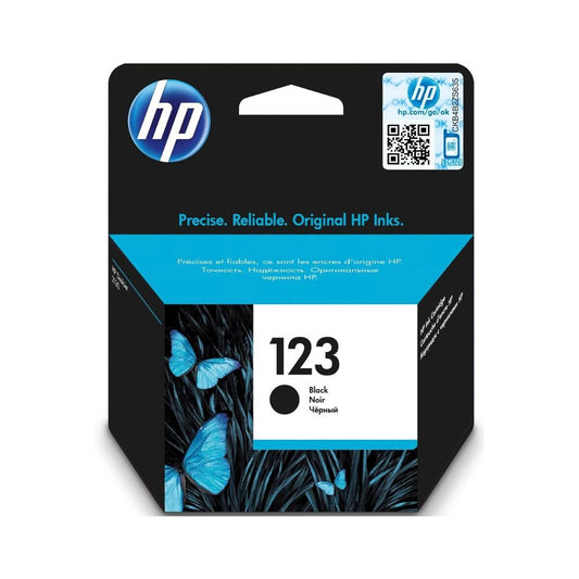 خراطيش حبر HP 123 أصلية ذات سعة قياسية F6V17AE / F6V16AE
