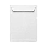 Sigma Plain White Envelopes – 10 × 7 Inch (Approx. 254 × 178 mm), Quick Strip Closure, Security Tinted, Pack of 50