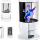 360° Cylindrical 5D Holographic Projection Fan – LED Advertising Display with Wi-Fi & Bluetooth Control
