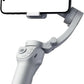 Tokqi M01 3-Axis Smartphone Gimbal – AI Face Tracking, Wide-Angle Lens & Cool/Warm LED Light
