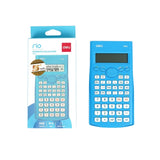 Deli E1710A Scientific Calculator – Blue, 240 Functions, 10+2 Digit Two-Line Display