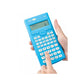 Deli E1710A Scientific Calculator – Blue, 240 Functions, 10+2 Digit Two-Line Display