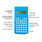 Deli E1710A Scientific Calculator – Blue, 240 Functions, 10+2 Digit Two-Line Display