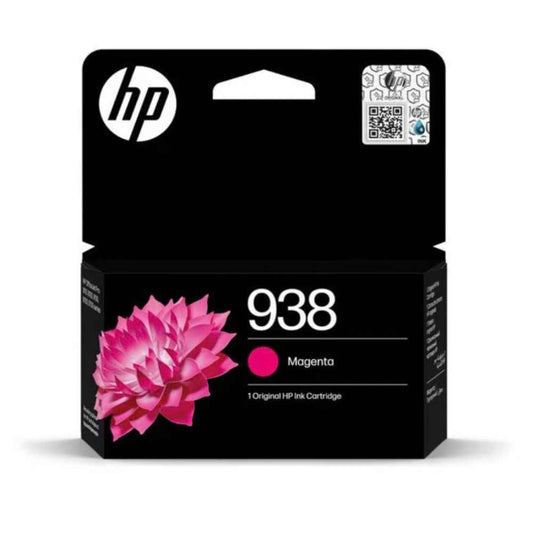 HP 938 Black Original Ink Cartridge – Standard Capacity – 1,250 Pages – 4S6X8PE