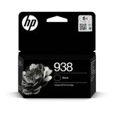 HP 938 Black Original Ink Cartridge – Standard Capacity – 1,250 Pages – 4S6X8PE