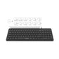 Meetion MT-K410-RS USB Wired Ultra-Thin Chocolate Keyboard – 96 Keys, Arabic & English Layout