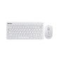 Meetion MINI4000 MT-MINI4000 Wireless Keyboard & Mouse Combo – 2.4GHz, Ultra-Thin Compact Design, White