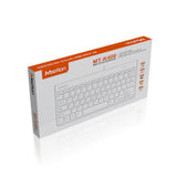 Meetion Wired USB Mini Keyboard Ultra-thin and lightweight design Black - Arabic , English Layout Language (K400-RS)