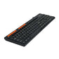 Meetion K600M-RS Wired USB Multimedia Keyboard – Arabic & English Layout, Black