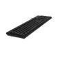 Meetion MT-K100-RS Office USB Wired Standard Keyboard – Full Size, Arabic & English Layout, Black