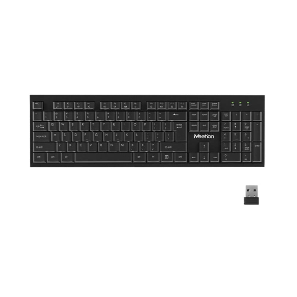 Meetion MT-C4120 Wireless Keyboard & Mouse Combo – 2.4GHz, USB Receiver