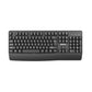 Meetion K4130 / MT-K4130 2.4G Wireless Keyboard – Full-Size, 104 Keys, Black, US Layout