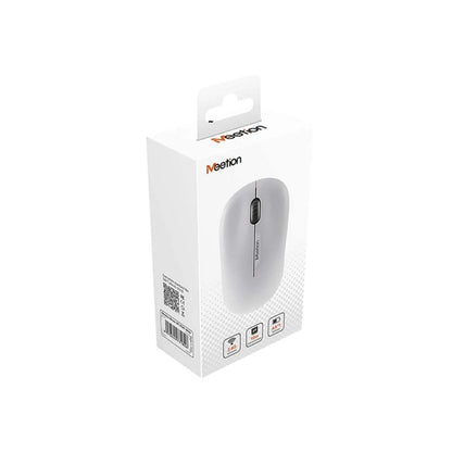 Meetion 2.4GHz Wireless Optical USB Mouse – Cordless, Available in White, Black & Pink