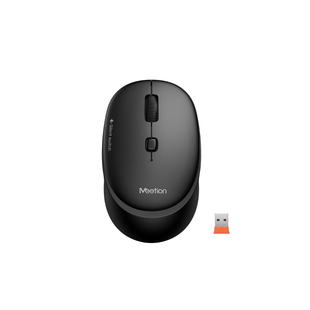 Meetion R571 2.4GHz Wireless Silent Office Mouse – Optical Sensor, Available in Multiple Colors