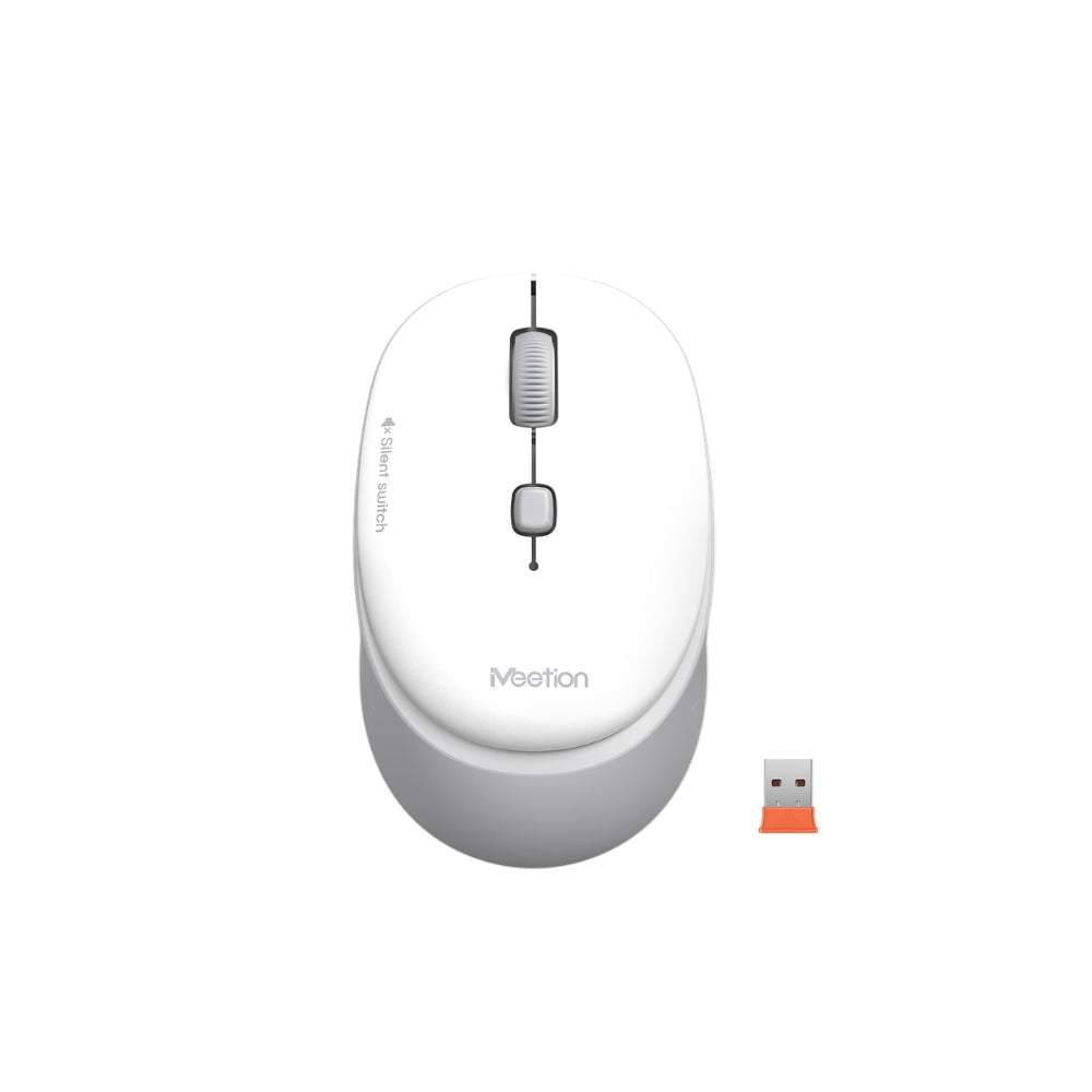 Meetion R571 2.4GHz Wireless Silent Office Mouse – Optical Sensor, Available in Multiple Colors