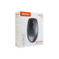 Meetion BTM100 Wireless Bluetooth Silent Office Mouse – Dual-Mode 2.4G & Bluetooth 5.1, Adjustable DPI, Black & Gray
