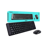 Logitech MK220 Wireless Keyboard & Mouse Combo – Compact, 2.4GHz Wireless, USB Receiver, Black