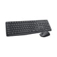 Logitech MK235 Wireless Keyboard & Mouse Combo – Arabic & English Layout, Full-Size, 2.4GHz, Black