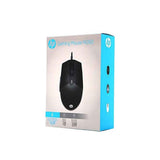 HP M260 Wired Gaming Mouse – USB, High-Definition Optical Tracking, Multi-Color LED Lights, Black