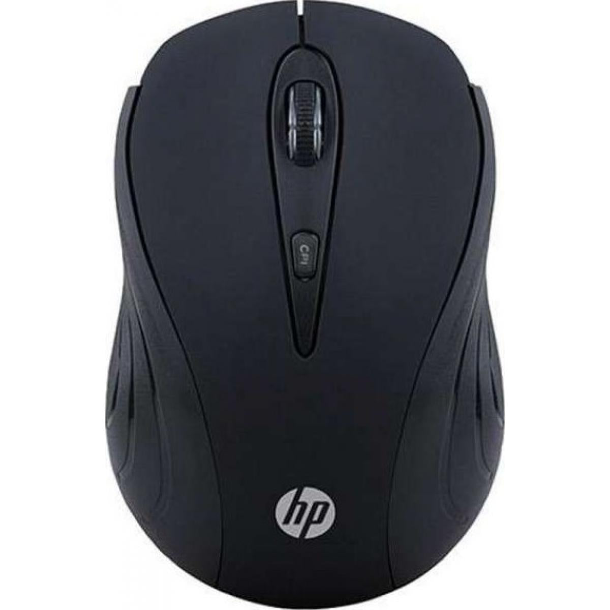 HP S3000 Wireless Mini Mouse – 2000 DPI, Adjustable CPI, Black