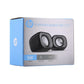 HP DHS-2111 Multimedia Speaker – 6W Stereo, USB Powered, 3.5mm Audio, Black