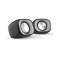 HP DHS-2111 Multimedia Speaker – 6W Stereo, USB Powered, 3.5mm Audio, Black