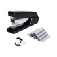 Deli E0433S Effortless Flat Clinch Stapler – 30 Sheets, Black