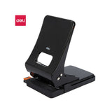 Deli E0143 Effortless 2-Hole Metal Punch – 45 Sheets, Black