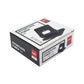 Deli E0143 Effortless 2-Hole Metal Punch – 45 Sheets, Black