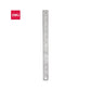 Deli 8463 Steel Ruler – 30 cm (12 inch), Silver