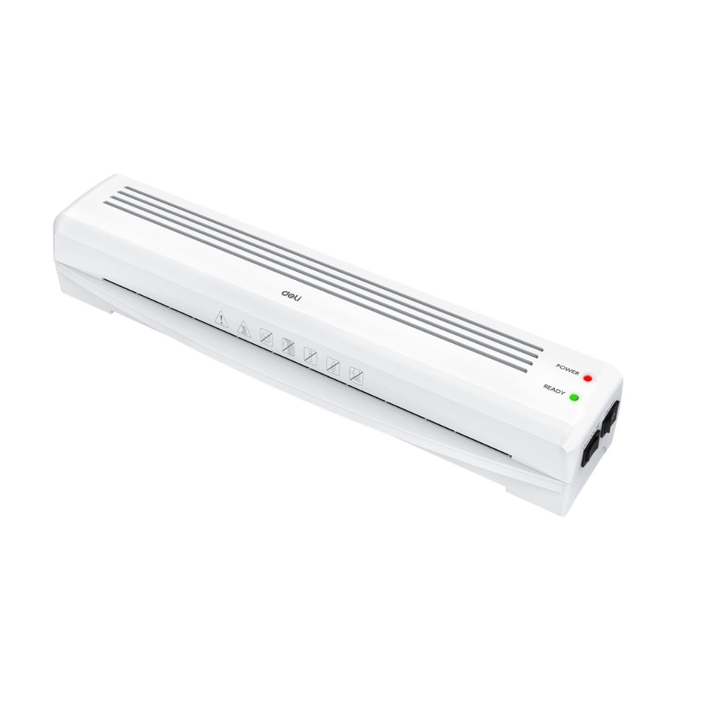 Deli E14379 A3 Laminator – 80–125 Microns, 260 mm/min, Hot & Cold, White