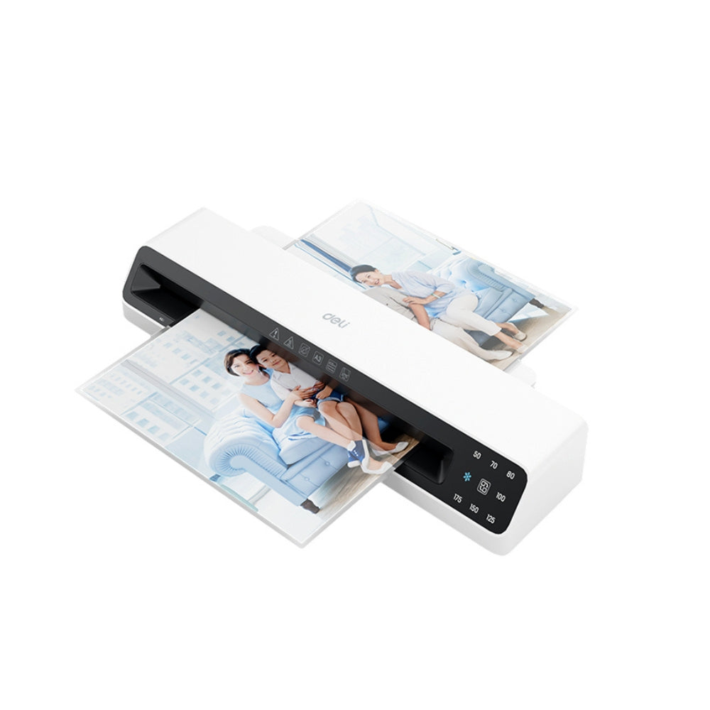Deli ET104 A3 Laminator – 50–175 Microns, 300 mm/min, Hot & Cold, Touch Panel