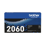 Brother TN-2060 Genuine Black Toner Cartridge - Standard Yield, Approx. 700 Pages