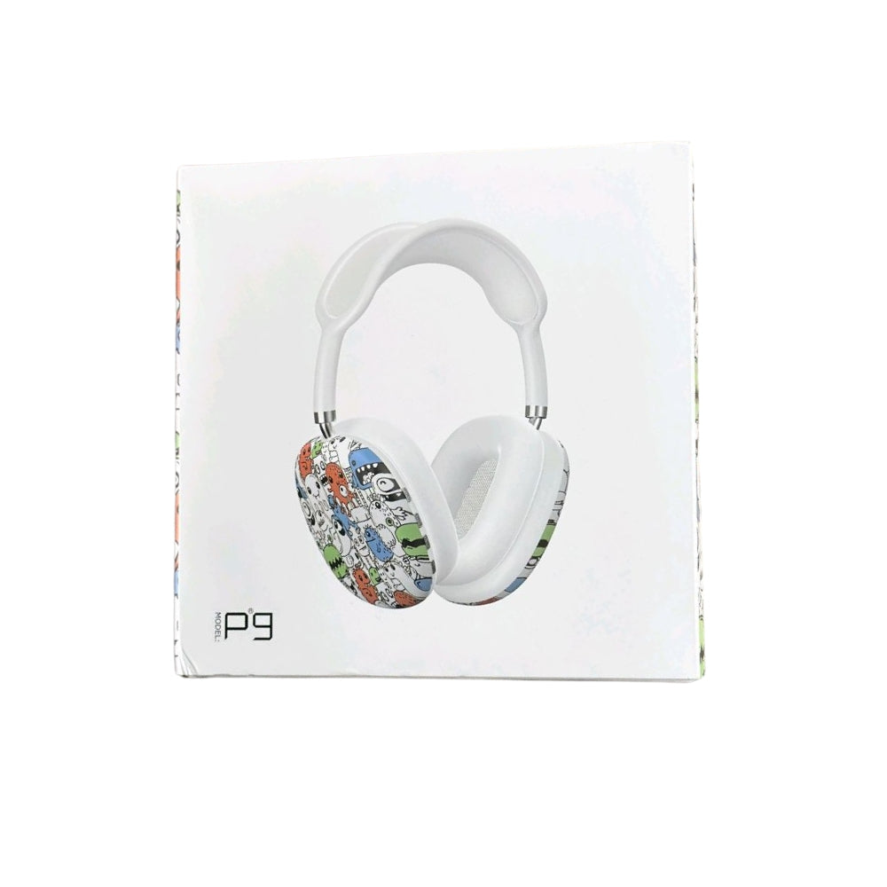 P9 Graffiti Bluetooth Wireless Headphones V5.0