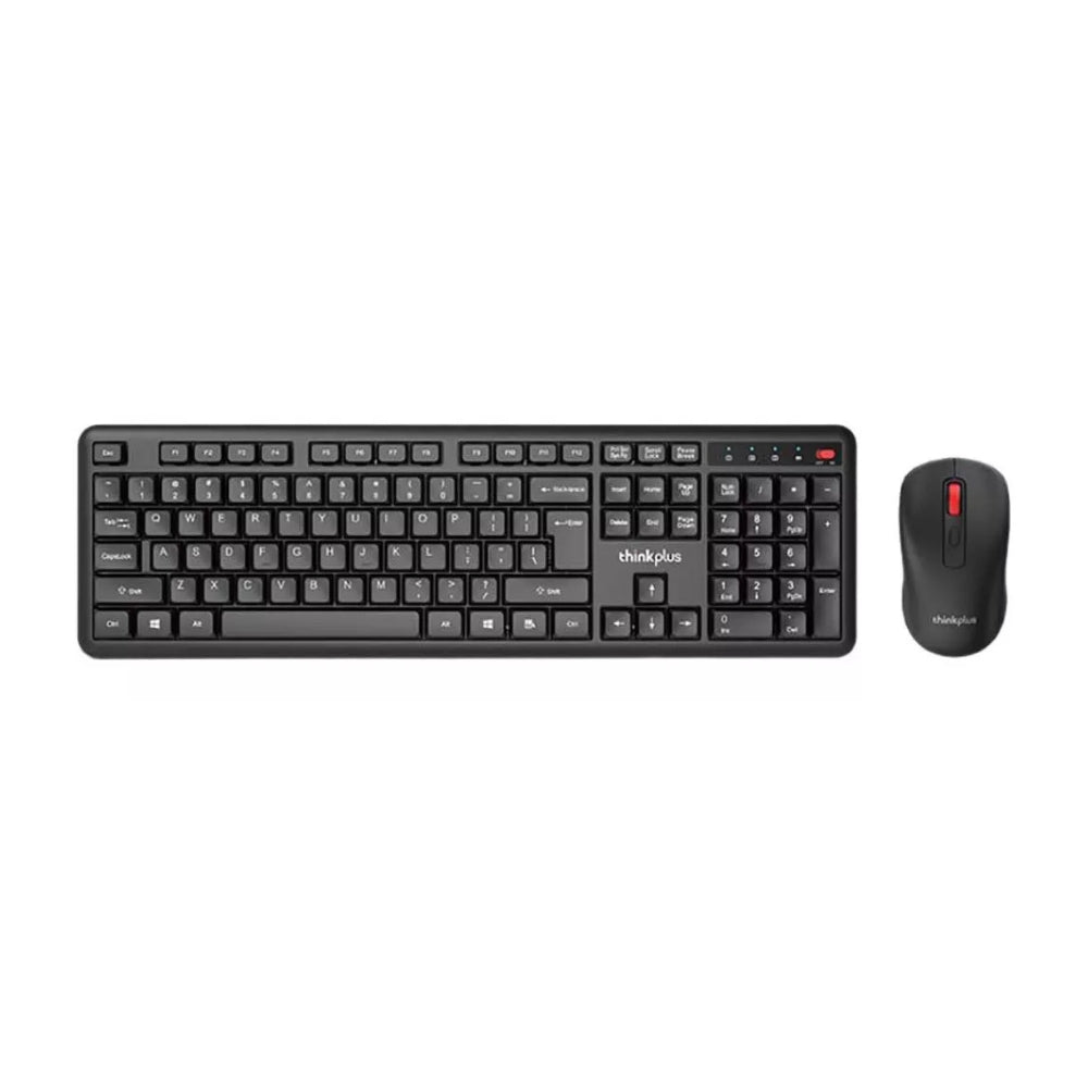 KM125 PRO English USB Keyboard & Mouse Set – QY41S25135, Black (V072)
