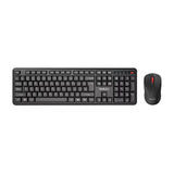 KM125 PRO English USB Keyboard & Mouse Set – QY41S25135, Black (V072)