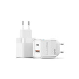 HAING 2-Port USB GaN Fast Charger EU – 30W, Type-C PPS & USB-A, 100-240V