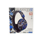 AKZ-38 Graffiti Style Stereo Wireless Headset – High-Quality Sound