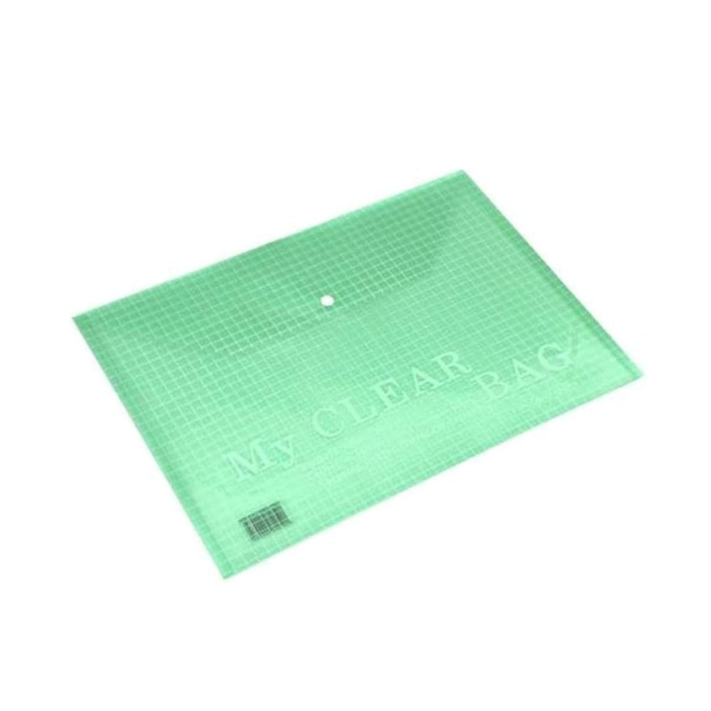 CHANYI FIS My Clear Button Bag – Transparent Document Pouch
