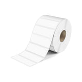 Barcode Label Rolls – 3 × 4 Inch White Self-Adhesive Labels, Permanent Adhesive, Perforated, 1000 Labels per Roll – 1 Roll
